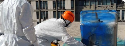 cassoni serbatoi eternit smaltimento - smecologica roma